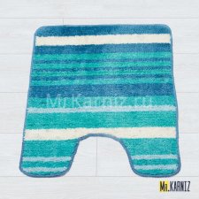 Коврик для туалета Найс 10 голубой