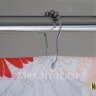 Штора для ванной Bursting красная фото 4