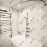 Карниз для ванны Aquanet Augusta 170х90 Усиленный 25 мм MrKARNIZ фото 6
